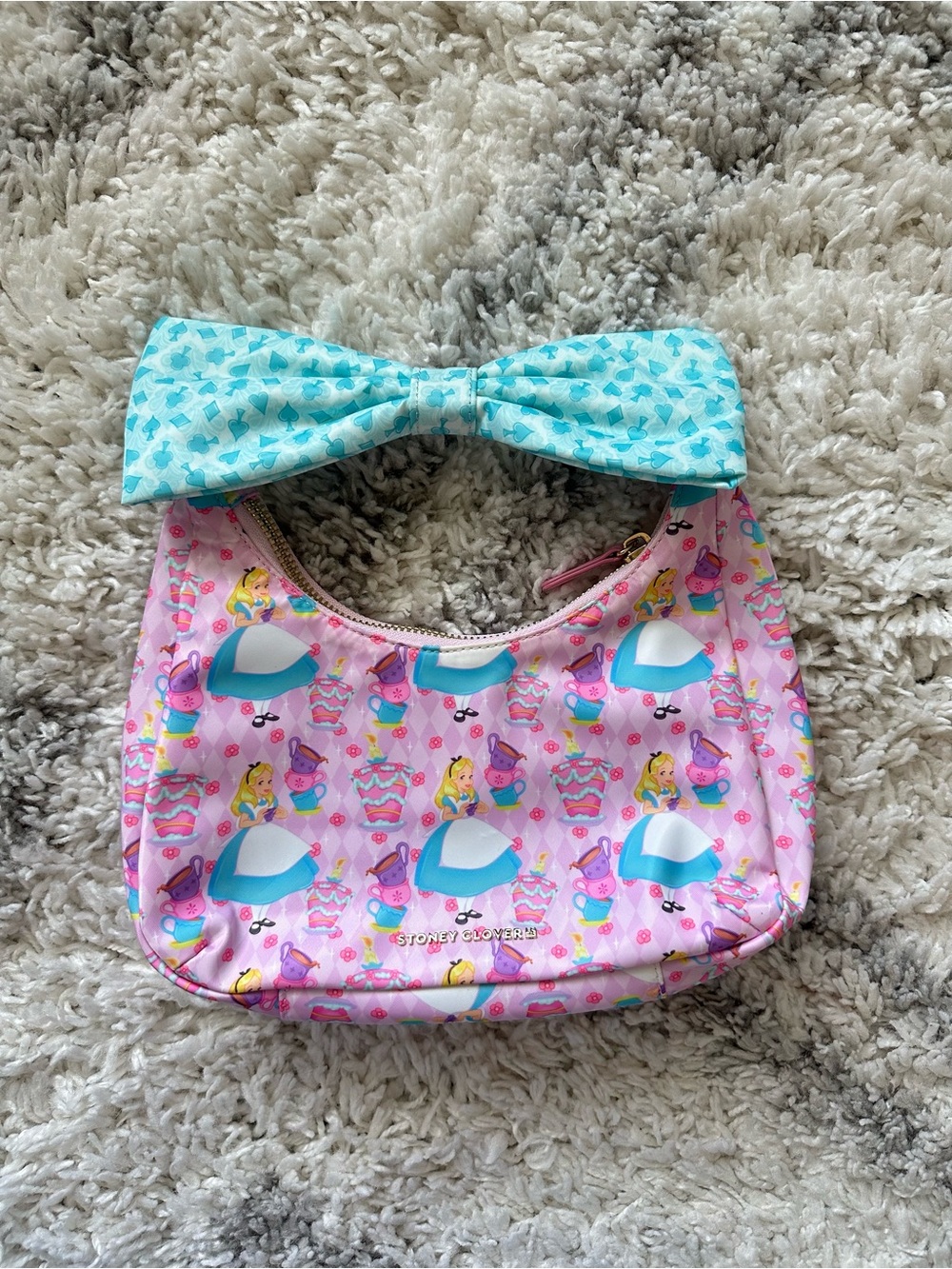 Stoney Clover Lane - Disney’s Alice in Wonderland Bow Handle Bag